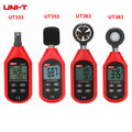 UNI-T UT333 UT353 UT363 UT383 Digital Thermometer Hygrometer Anemometer Handheld Wind Speed Tester C/F