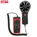 UNI-T Wind Speed Meters UT363 UT363BT UT363S Pocket Anemometers Speed Temperature Digital Thermometers Diagnostic-tools